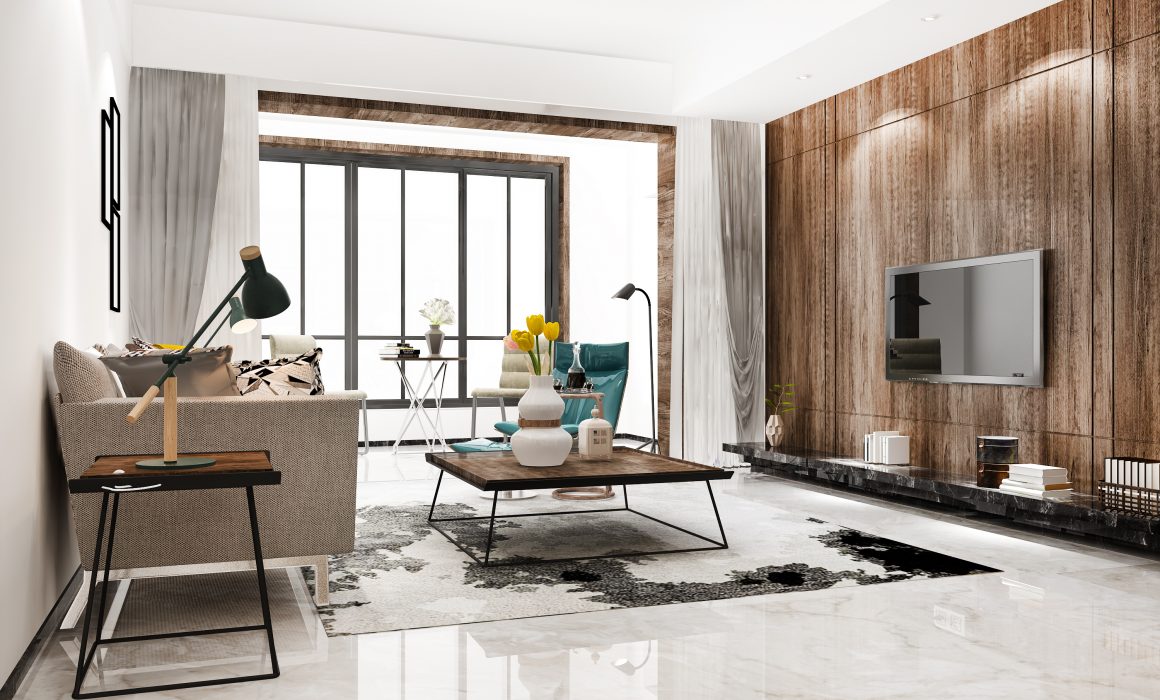 modern living room interior